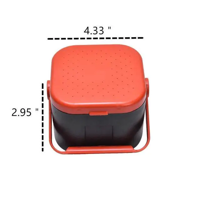 Alt view image 2 of 5 - 2PCS Worm Bait Holder, Bait Storage Box, Fishing-Accessories Boxes Storage Containers