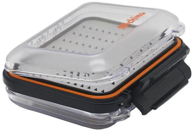 Alt view image 2 of 5 - small fly box for fly files ice jig box fly box for fly fishing (grey foam insert)