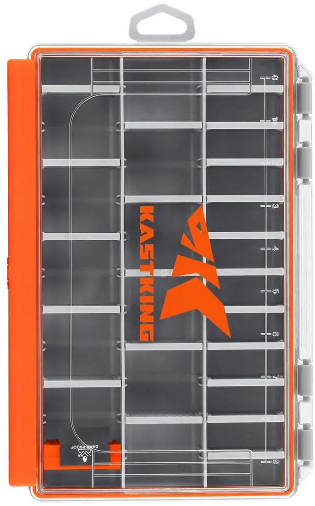 Main image of HyperSeal Waterproof Tackle Box, 3600 Tackle Trays | Fishing Tackle Box Organizer with Removable Dividers, Lure Box and Terminal Tackle Storage, Fishing Gear, 1 Pack