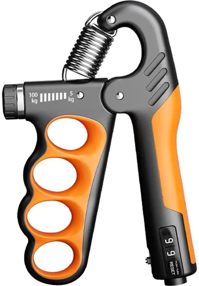 Main image of Grip Strength Trainer Forearm Strengthener 11-220 lbs Adjustable Resistance | Automatic Counting, Ergonomic Design, Ideal Device for Grip Strengthening, Arthritis Relief, Hand Physical Therapy & Rehab