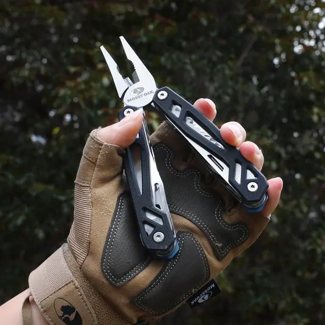 Alt view image 7 of 7 - Multitool, 21-in-1 Stainless Steel Pocket Knife with G10 Handle, Screwdriver Sleeve, Self-locking Pliers with Sheath-Perfect for Outdoor, Survival, Camping, Hiking, Simple Repair