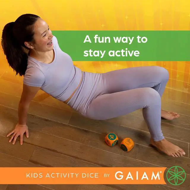 Alt view image 2 of 6 - Kids Activity Fitness Dice, Fun Classroom Game | EVA Foam | Lightweight | Balance, Alignment & Flexibility