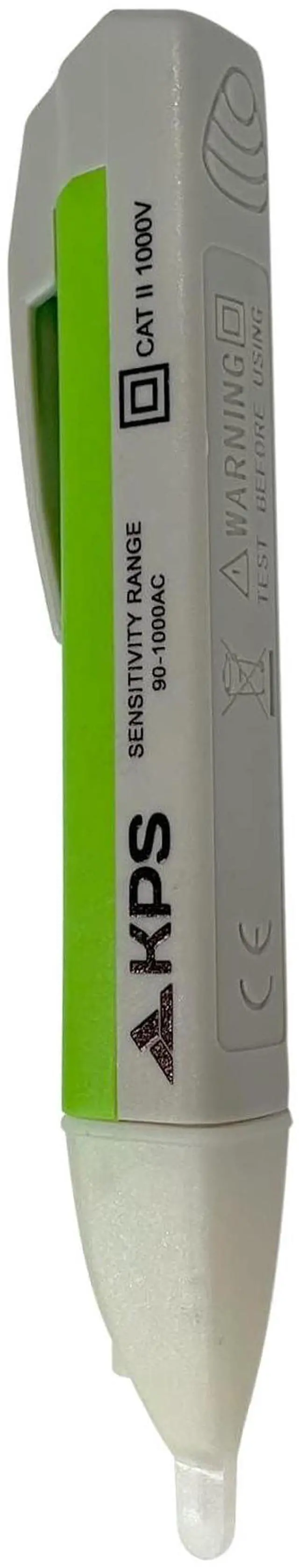 Main image of -DT10 Non-Contact Voltage Detector, 90-1000V AC, CAT II 1000V | Detect AC voltage without contact using clear LED and audible alerts.