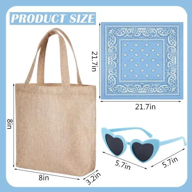 Alt view image 2 of 6 - Blue 8 Set/24 Pcs Bachelorette Party Favors Bachelorette Gift