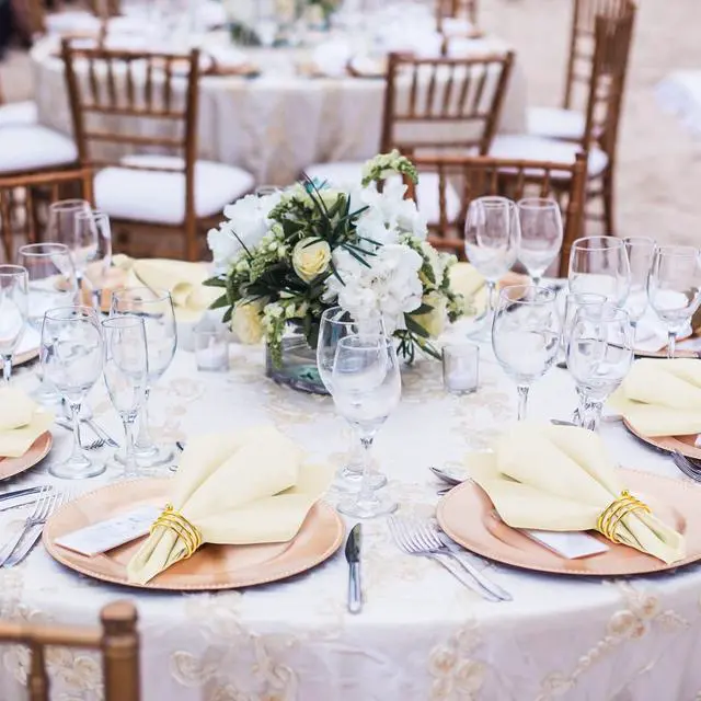 Alt view image 5 of 7 - Satin Cloth Napkins and Napkin Rings Set of 8, Smooth Fabric Table Napkins and Napkin Holder for Wedding, Birthday Dinner Party, Family Gatherings, Table Decor (Ivory, 17 x 17 Inches)