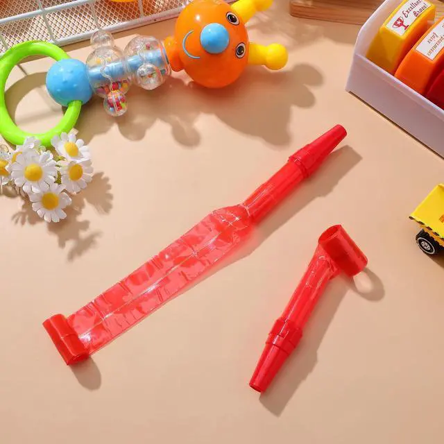Alt view image 6 of 7 - 20pcs Frog Tongue Party Blowouts, Fun Whistle Noisemakers Party Blower for Birthday Year Celebrations Interactive Stage Props Favors