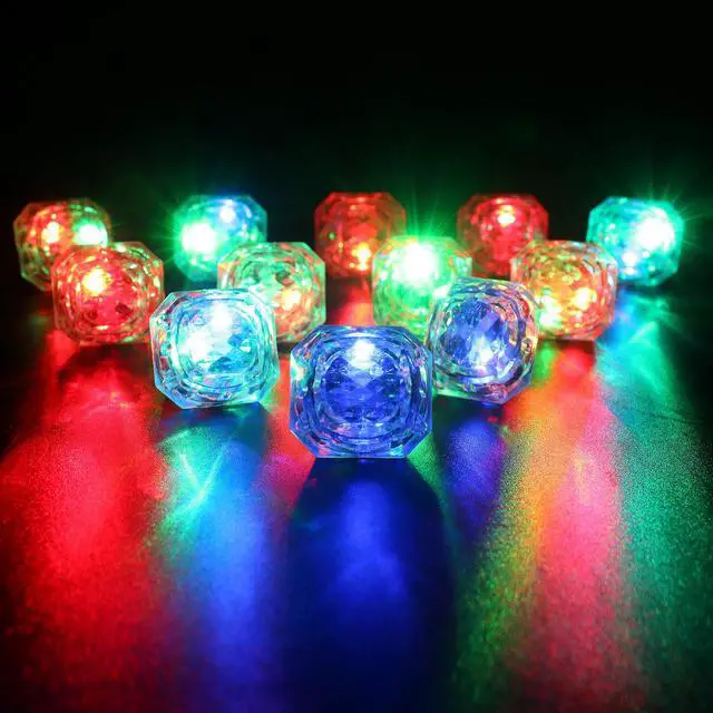 Alt view image 5 of 7 - Flashing Led Light up Rings Bachelorette Party Favors Toys Grow in The Dark Party Suppiles Diamond Bling Rings for Birthday Weddings Bridal Shower Decorations (13pcs)