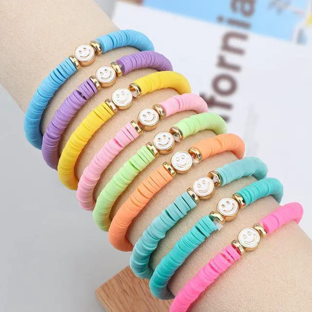 Alt view image 4 of 7 - Party Favors for Kids Ages 8-12, Colorful Preppy Friendship Bracelet Set for Girls, Birthday Goodie Bags and Classroom Prizes