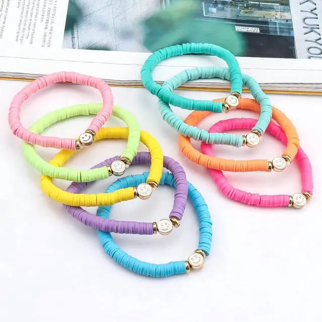 Alt view image 6 of 7 - Party Favors for Kids Ages 8-12, Colorful Preppy Friendship Bracelet Set for Girls, Birthday Goodie Bags and Classroom Prizes