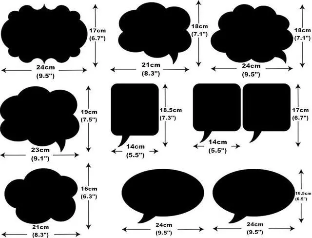 Alt view image 2 of 5 - Photo Booth Props Kit,Writable Black Paper Card Board Photographing Props for Wedding Birthday Prom Party Favor(10pcs with Different Shapes)