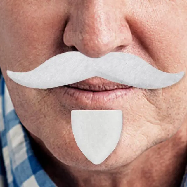 Alt view image 4 of 7 - 60 Pcs Fake Mustaches Self Adhesive, 20 Designs for Costume Party | Self Adhesive Novelty Hairy Beard Costume Facial Hair, for Party Supplies, Decorations, Suitable for All Ages