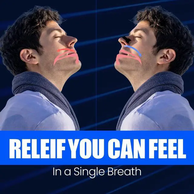Alt view image 3 of 5 - Nasal Strips for Breathing, 60 Count Nose Strips for Better Airflow, Strong Stay-Put Adhesive, Comfortable Nasal Support for Sleeping, Snoring, Sports, Running, Workout, Universal Fit