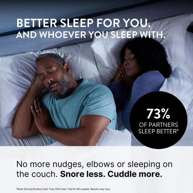 Alt view image 4 of 7 - Mute Nasal Dilators for Sleep, Snoring Solution, Starter, 3 Sizes | 75% Snore Less, Nasal Strip Alternative, Internal Nasal Dilator, Anti Snoring Device, 38% More Air, Drug-Free, Medical-Grade
