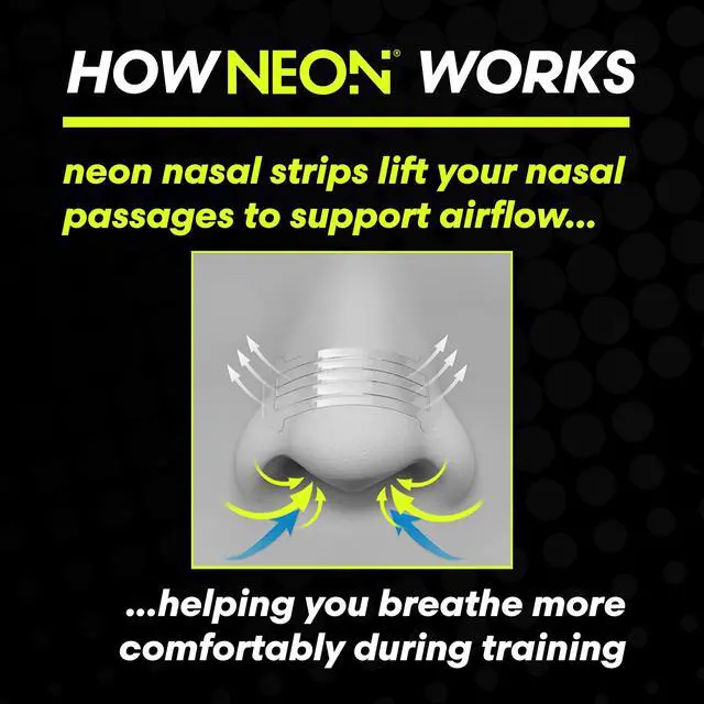 Alt view image 5 of 7 - Nasal Strips 60 Count Clear | Nose Strips for Breathing | Athletic nasal strips for running, sports & sleep | Sweat & oil resistant adhesive | Reduce snoring & breathe easier