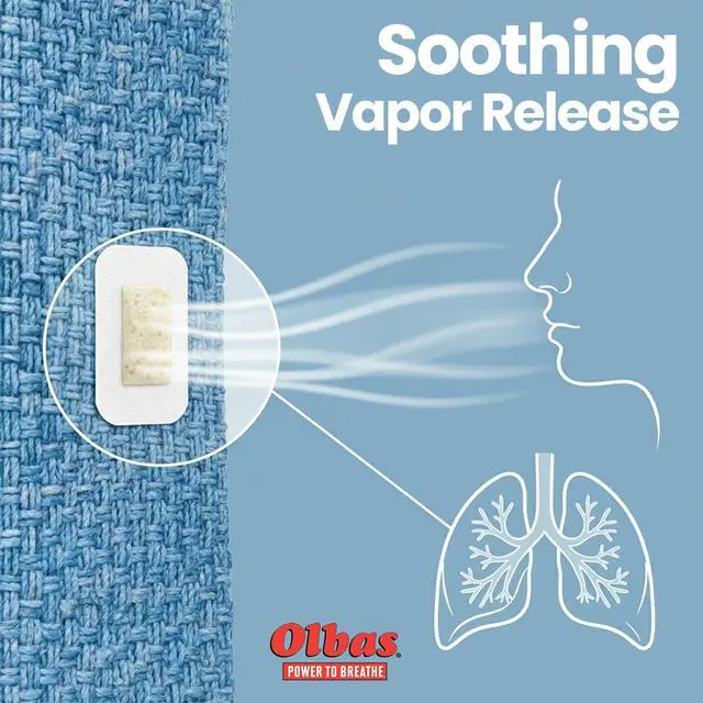 Alt view image 6 of 7 - Breathe Easy Patches, Natural Sinus and Nasal Relief for Kids Ages 3+ | Eucalyptus Infused, Non-Drowsy Long Lasting Soothing Vapor Patches (1 Pack 6 Patches)