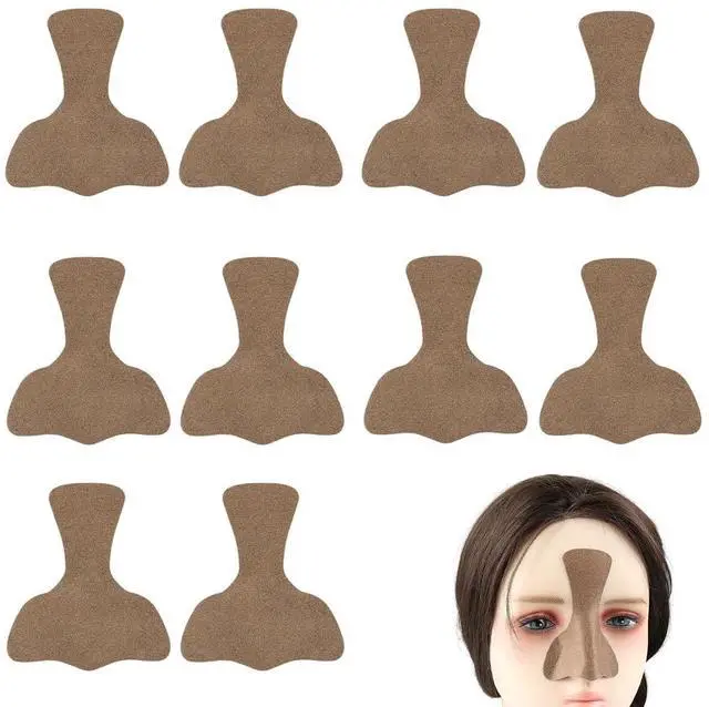 Main image of 10 Pack Nose Strips Non-Stuffy Strength Nasal Strips Natural Herbal Sinus Pain Relief Patches Essential Oil Sticker Patch for Sinus Relief Pressure Nasal Congestion Relief Breathing Sleeping
