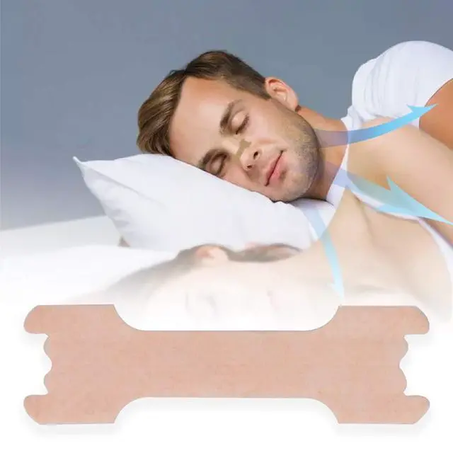 Alt view image 3 of 7 - Large Breathe Improve Nasal Strips to Reduce Snoring Works Instantly to Improve Sleep, Relieve Nasal Congestion Due to Colds & Allergies (60 Pack)
