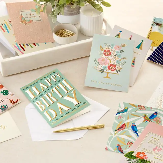 Alt view image 2 of 7 - Assorted Cards (12-Pack) for Birthday, Congrats, Sympathy, Thanks