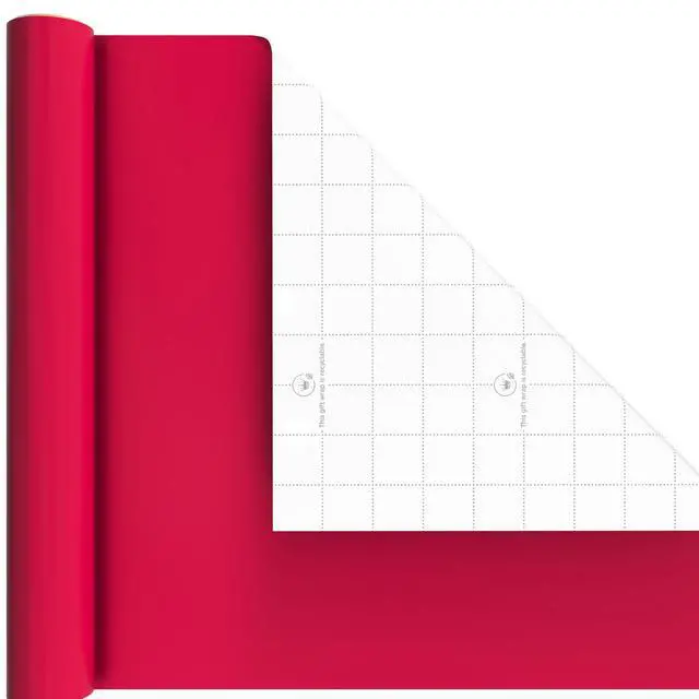 Alt view image 5 of 7 - Image Arts Birthday Wrapping Paper Mini Rolls, 3-Pack (Red, Yellow, Blue) | 3-Pack for Graduations, Father's Day, Baby Showers, Any Occasion. Grid Lines for Cutting, Recyclable, 27 Sq Ft