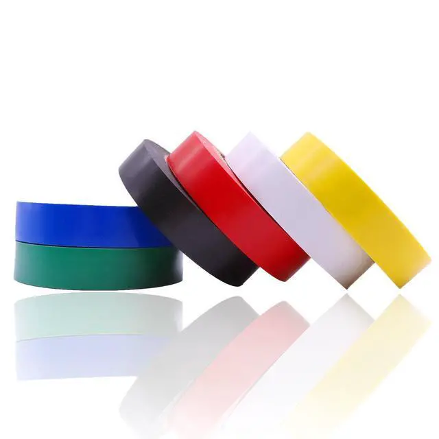 Alt view image 6 of 6 - 6 Pack Electrical Tape Each Roll 0.6" x 50' High End Industrial Grade - Rated to 176 Degrees & 600 Volts - Vinyl Insulating Backing - Perfect for Electric Wiring Projects (6 Color)