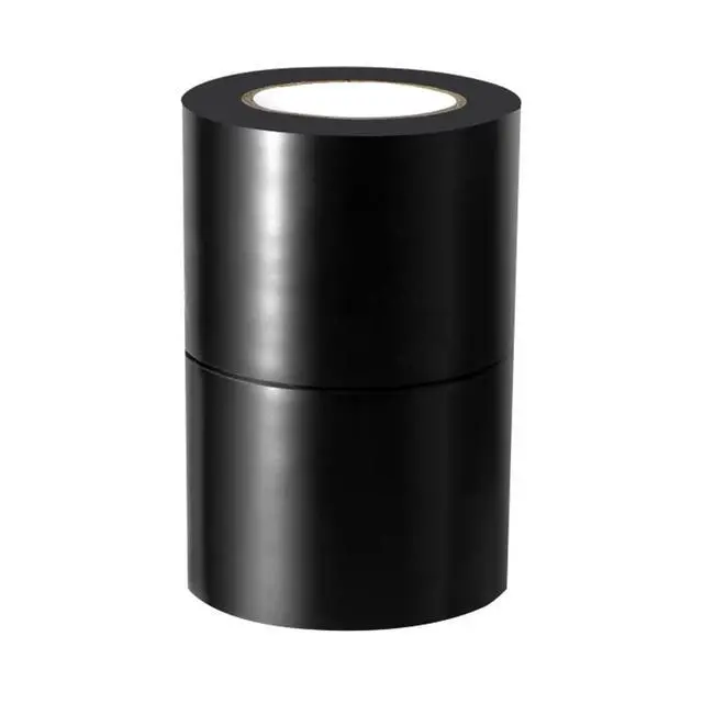 Alt view image 4 of 7 - 2 Rolls Electrical Tape 2 Inch PVC Waterproof Repair Insulation Tape Roll Black Colored, for Outdoor Pipes or Windows in Winter Cold Weather, Self Adhesive Garage Door Workshop Tool Bag