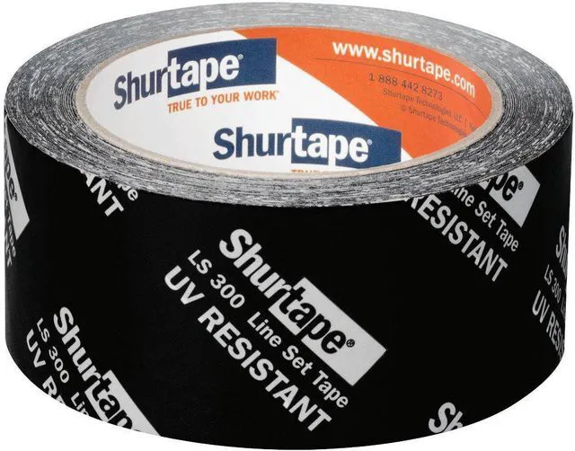 Main image of LS 300 HVAC Line Set Tape, 55m Length x 48mm Width, Black (Pack of 1)