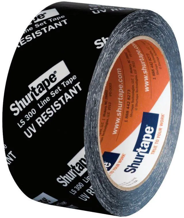 Alt view image 2 of 4 - LS 300 HVAC Line Set Tape, 55m Length x 48mm Width, Black (Pack of 1)