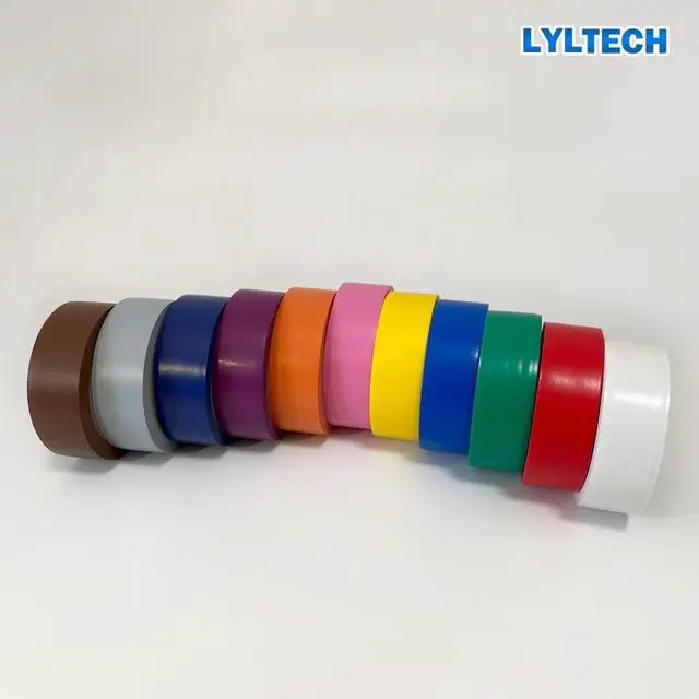 Alt view image 4 of 7 - Matte Rainbow Electrical Tape 11 Colors 3/4in x 30ft | Waterproof matte insulating tape, strong adhesion, durable, easy wrapping. Ideal for wire insulation & electrical repair