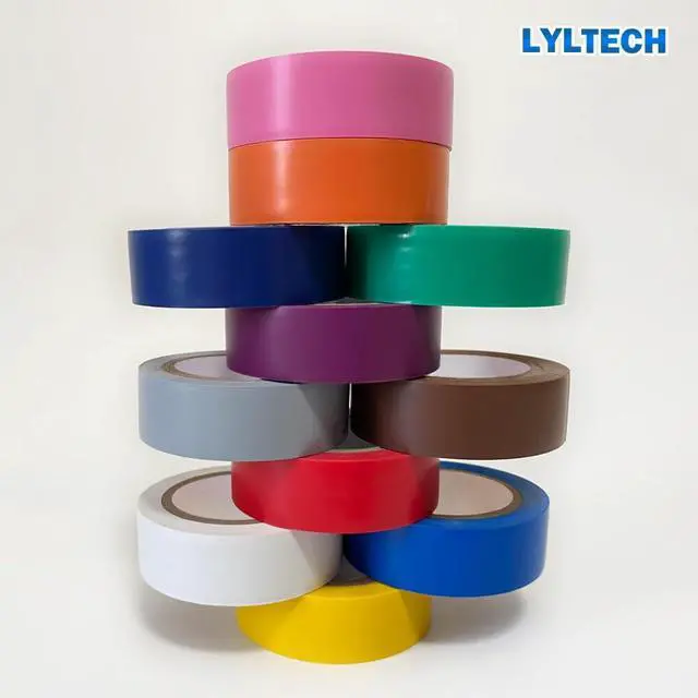 Alt view image 3 of 7 - Matte Rainbow Electrical Tape 11 Colors 3/4in x 30ft | Waterproof matte insulating tape, strong adhesion, durable, easy wrapping. Ideal for wire insulation & electrical repair
