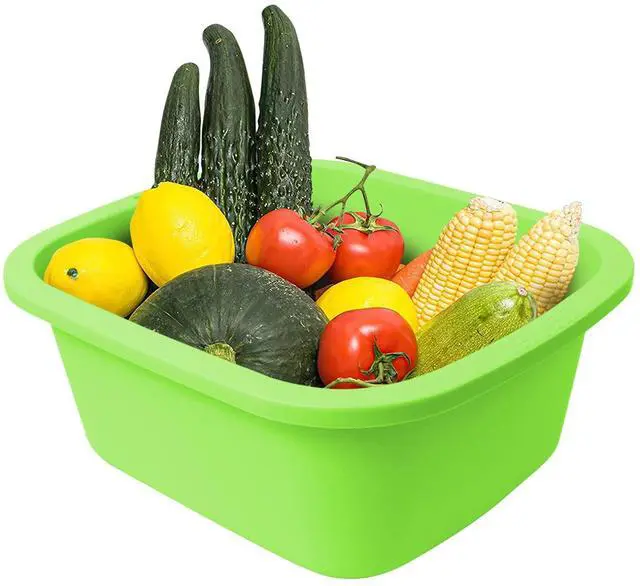 Alt view image 5 of 6 - Foot Soaking Bath Basin, Large Size Feet Massager Tub, At Home Spa Pedicure Treatment, 2 Pack Green&White