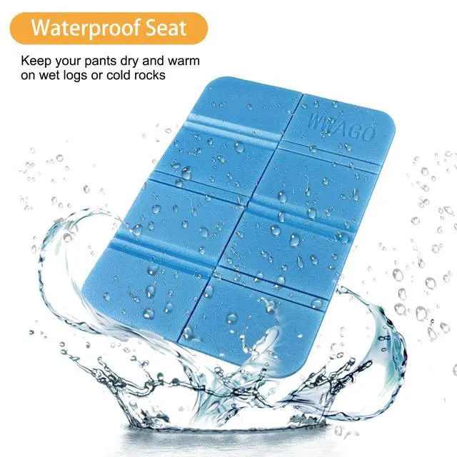 Alt view image 3 of 7 - Camping Seat Cushion, 4 Pack 15x11inch Waterproof Foam Sitting Mat Pad for Outdoor Sports Travel