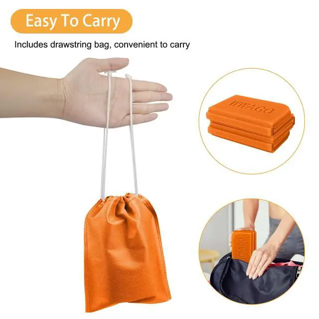 Alt view image 5 of 7 - Camping Seat Cushion, 4 Pack 15x11inch Waterproof Foam Sitting Mat Pad for Outdoor Sports Travel