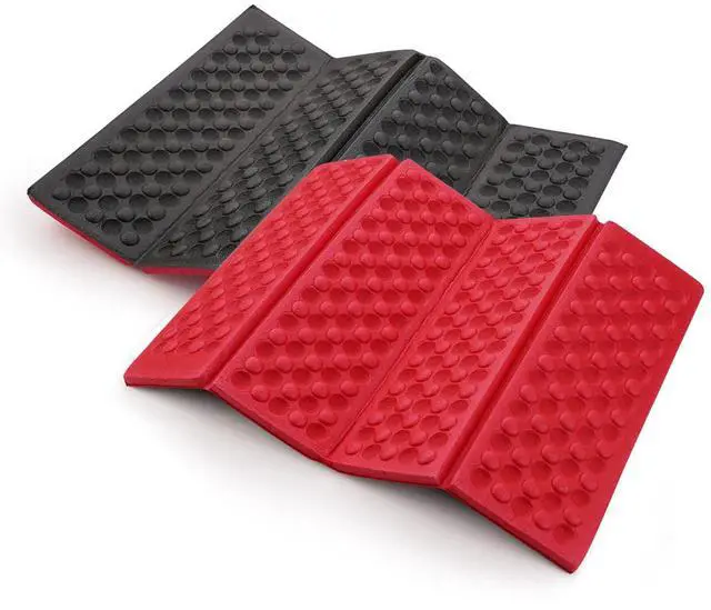 Main image of 3940 Portable Lightweight Mini Waterproof Folding Mat, Foam Sitting Pad for Outdoor Activities, Foldable Kneeling and Seat Cushion for Comfort, Red
