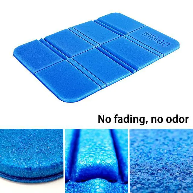 Alt view image 3 of 7 - 2PCS Camping Cushion Seat, Foldable Ultralight Foam Sitting Pads, Save Your Backpack Space and Reduce Weight