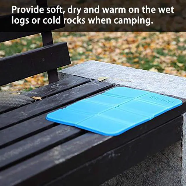 Alt view image 5 of 7 - 2PCS Camping Cushion Seat, Foldable Ultralight Foam Sitting Pads, Save Your Backpack Space and Reduce Weight