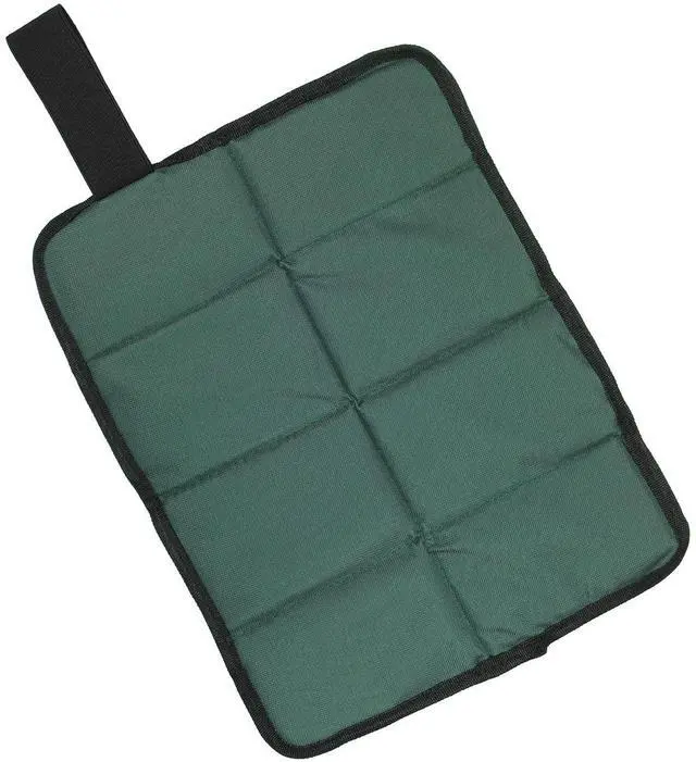 Main image of 15"x11" Outdoor Sitting Mat, Waterproof Oxford Cloth Seat Cushion Folding Foam Mini Camping Seat for Picnic Camping Hiking Beach, Dark Green
