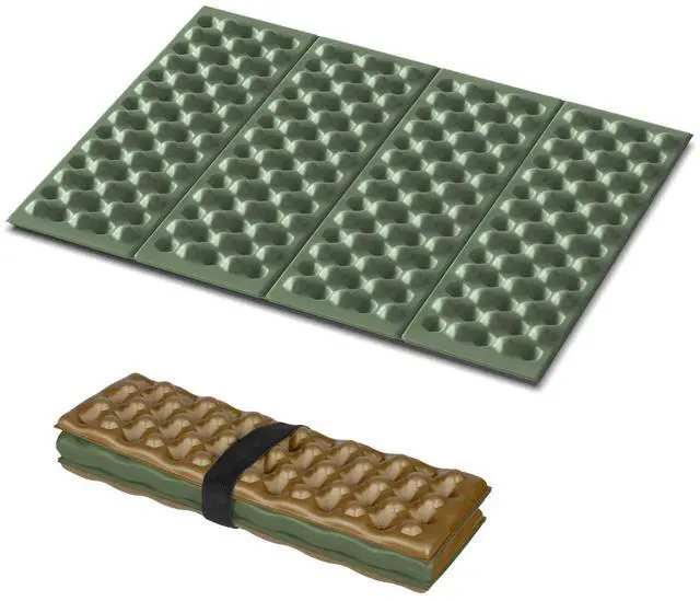 Main image of Foam Seat Mat for Camping, Foldable Seat Pat Cushion for Stadium Green 1PC | Waterproof IXPE Sitting Pad for Backpacking Travel,Hikking,Picnic,Stadiums and Bleachers (Iron Grey-1 Pack)