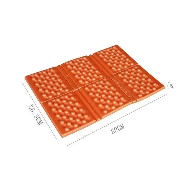 Alt view image 4 of 6 - 2PCS Camping Foam Pad Waterproof EVA Foam Seat for Pinic, Hiking, Backpacking, Mountaineering, Trekking (Military Green)