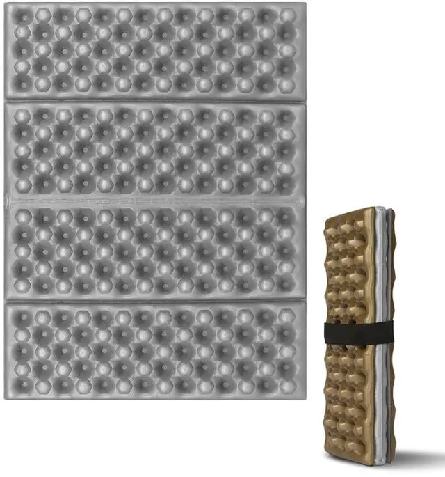 Main image of Stadium Seat Pad, Camping Foam Pad, Foldable Z Stadium Seat Cushion Insulated Sitting Pad for Camping Backpacking Stadium Outdoor Picnic, Hiking, Mountain,Bleachers (Iron Grey 1PC)