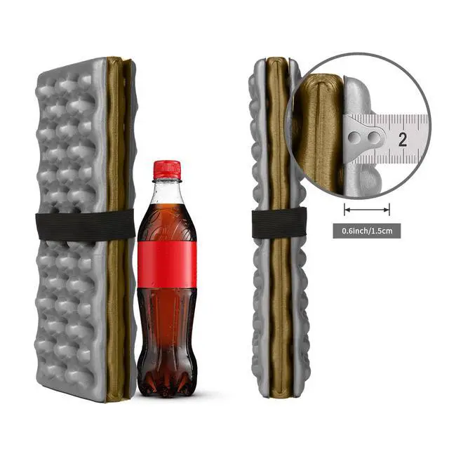 Alt view image 7 of 7 - Stadium Seat Pad, Camping Foam Pad, Foldable Z Stadium Seat Cushion Insulated Sitting Pad for Camping Backpacking Stadium Outdoor Picnic, Hiking, Mountain,Bleachers (Iron Grey 1PC)