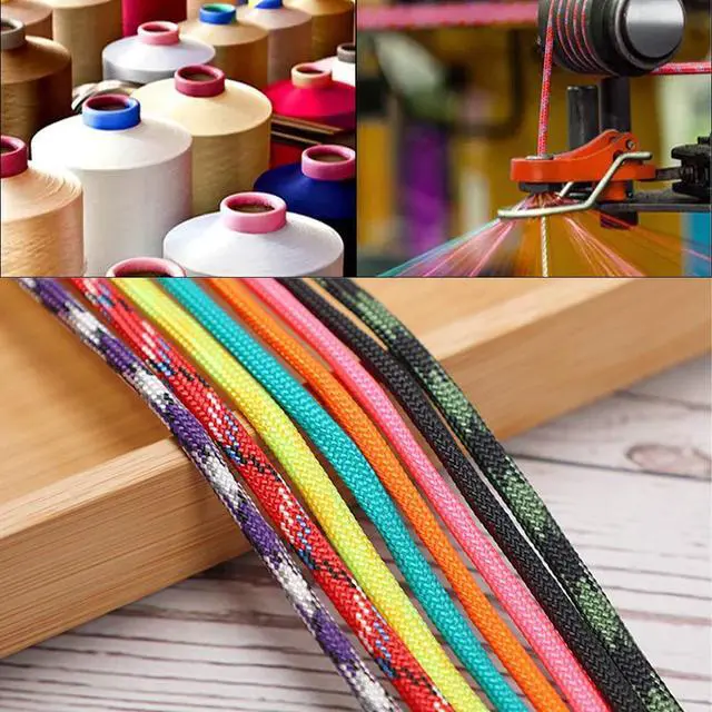 Alt view image 3 of 6 - 56Pcs 28 Color 10 Ft Paracord Cord 550 Bracelets Kit Crafting | Multifunction Ropes, Buckles Lanyards, Keychain Survival, Rope DIY, Manual Braiding, Supplies, Living Room Accessory