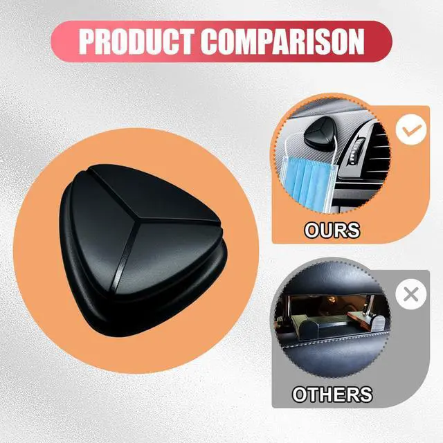 Alt view image 4 of 6 - 4 PCS Car Mini Hooks, Strong Self-Adhesive Backseat Hangers, Multifunctional Wall Hanging Hooks, Universal Hook Stickers for Key Charging Cable Earphone Car Interior Accessories(4PCS)