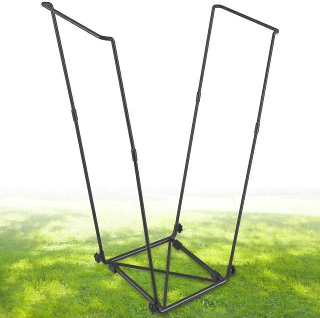 Main image of Trash Bag Holder, Outdoor Metal Leaf Bag Holder Stand, Garbage Bag Frame Holder for 30-45 Gallon Bags for Leaves, Camping, Yard Weeding, Lawn Party