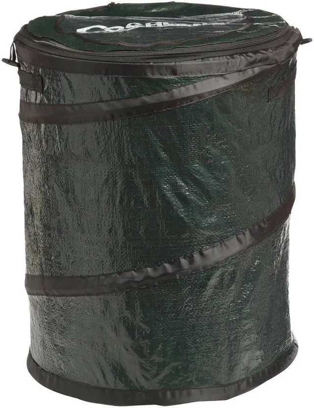 Main image of Mini Pop-Up Lightweight Trash Can Collapsible Waste Bin for Camping, Hiking, Travel, and Outdoor Use Portable, Durable, and Easy to Store 14 Gallon