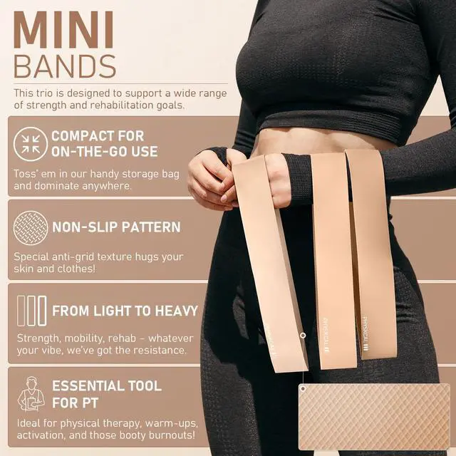 Alt view image 5 of 7 - Pilates Kit, 15-Inch Pilates Ring with Pilates Ball & Bands, Nude | Aesthetic Home Pilates Equipment Set, Essential Kit for Beginners in Minimalist Style. Comes in Premium Packaging