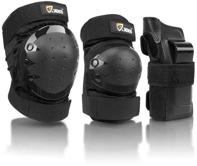 Main image of Adult & Kids Knee Pads Elbow Pads and Wrist Guards for Inline Skating, Roller Skating, Skateboarding, Scootering