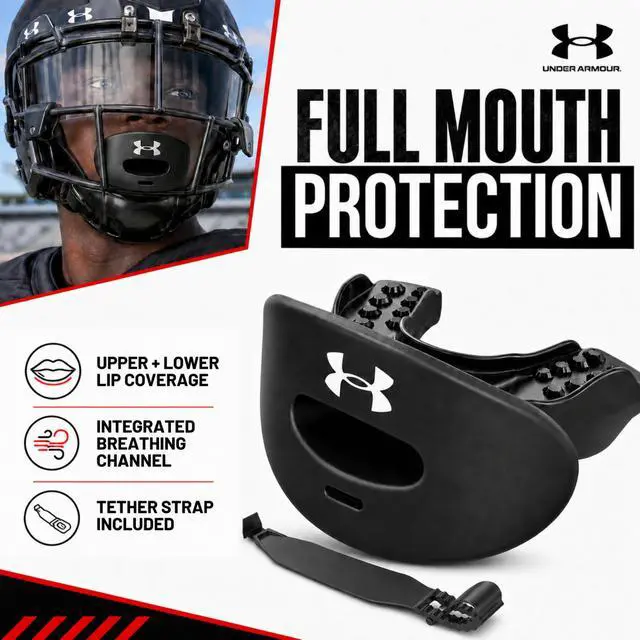 Alt view image 2 of 7 - Air Lip Guard Black One Size
