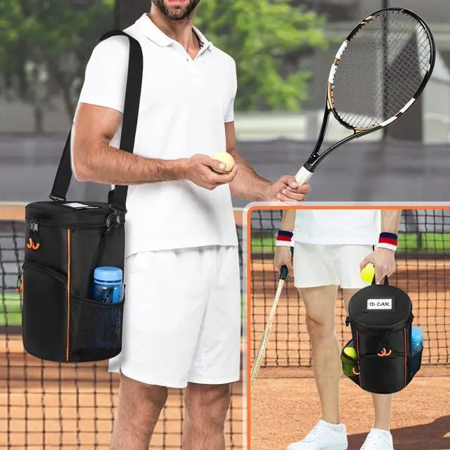 Alt view image 5 of 7 - Tennis & Baseball Ball Bag with Sturdy Bottom for Sports, Bag Only | Holds up to 45 Tennis Balls, Sturdy Anti-slip Bottom, for Tennis/Lacrosse/Baseballs/Pickle Balls and More