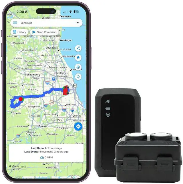 Main image of 3.0 GPS Tracker Bundle - Vehicle & Asset Tracking - 1+ Mo Battery | Up to 2 Months Battery with Heavy Duty Waterproof Case and Powerful Magnets for Vehicles and Assets