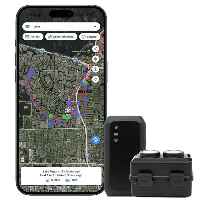Alt view image 6 of 7 - 3.0 GPS Tracker Bundle - Vehicle & Asset Tracking - 1+ Mo Battery | Up to 2 Months Battery with Heavy Duty Waterproof Case and Powerful Magnets for Vehicles and Assets